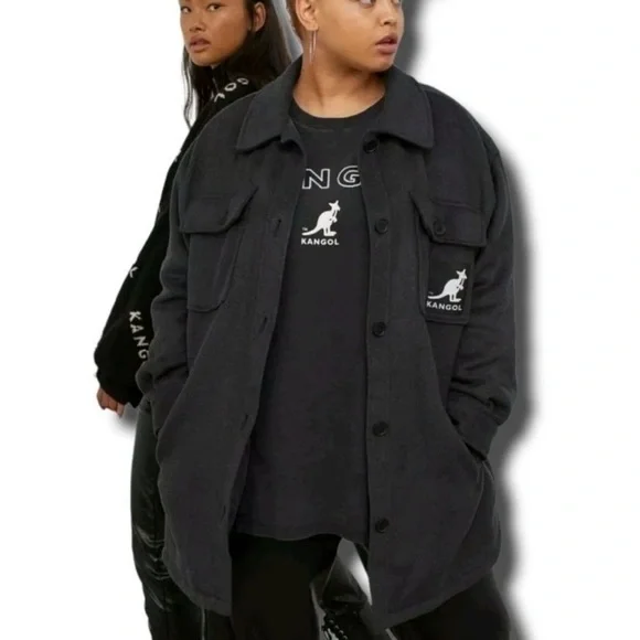 Kangol x H&M Oversized Shacket - Picture 4 of 7